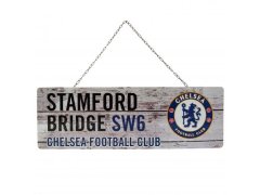 FC Chelsea kovová značka garden sign