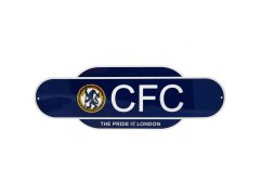 FC Chelsea cedule na zeď Colour Retro Sign