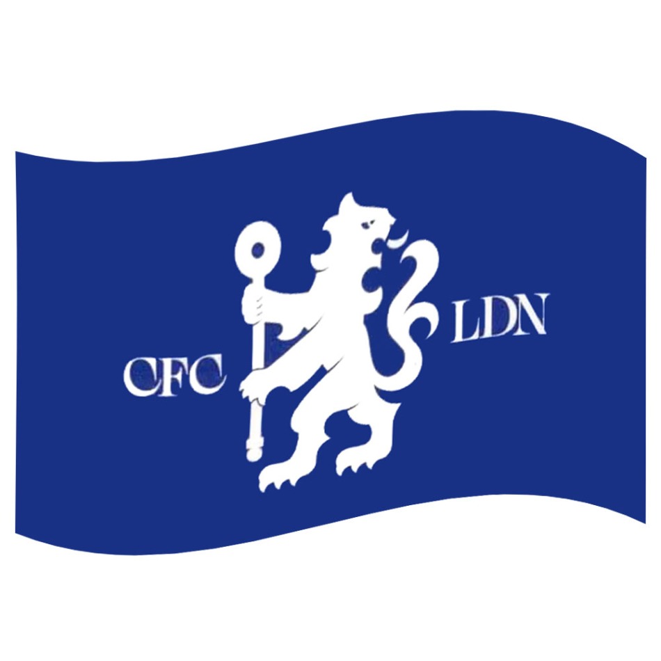 FC Chelsea vlajka LDN - FC Chelsea vlajky, plakáty