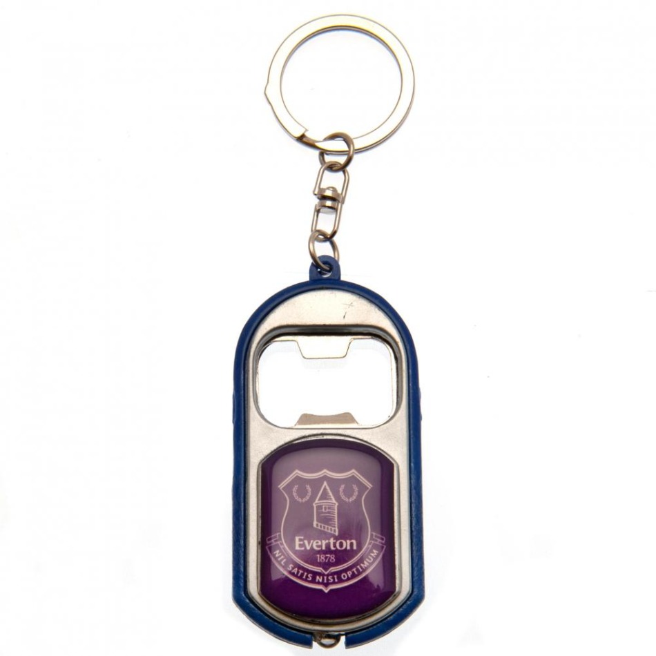 FC Everton přívěšek s&nbsp;otvírakem Key Ring Torch Bottle Opener - FC Everton klíčenky, náramky, šperky