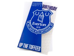 FC Everton blahopřání Crest Birthday Card