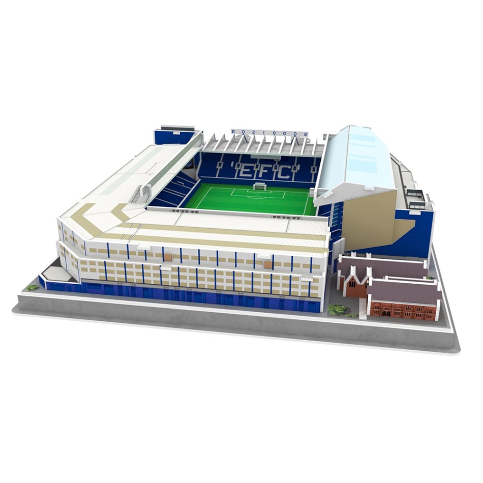 Everton FC Goodison Park Commemorative 3D Stadium Puzzle - FC Everton ostatní suvenýry