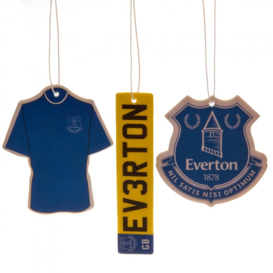 FC Everton osvěžovač vzduchu 3pk - FC Everton ostatní suvenýry