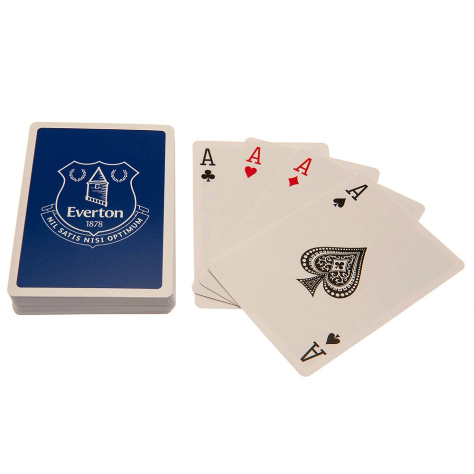 FC Everton hrací karty blue - FC Everton ostatní suvenýry