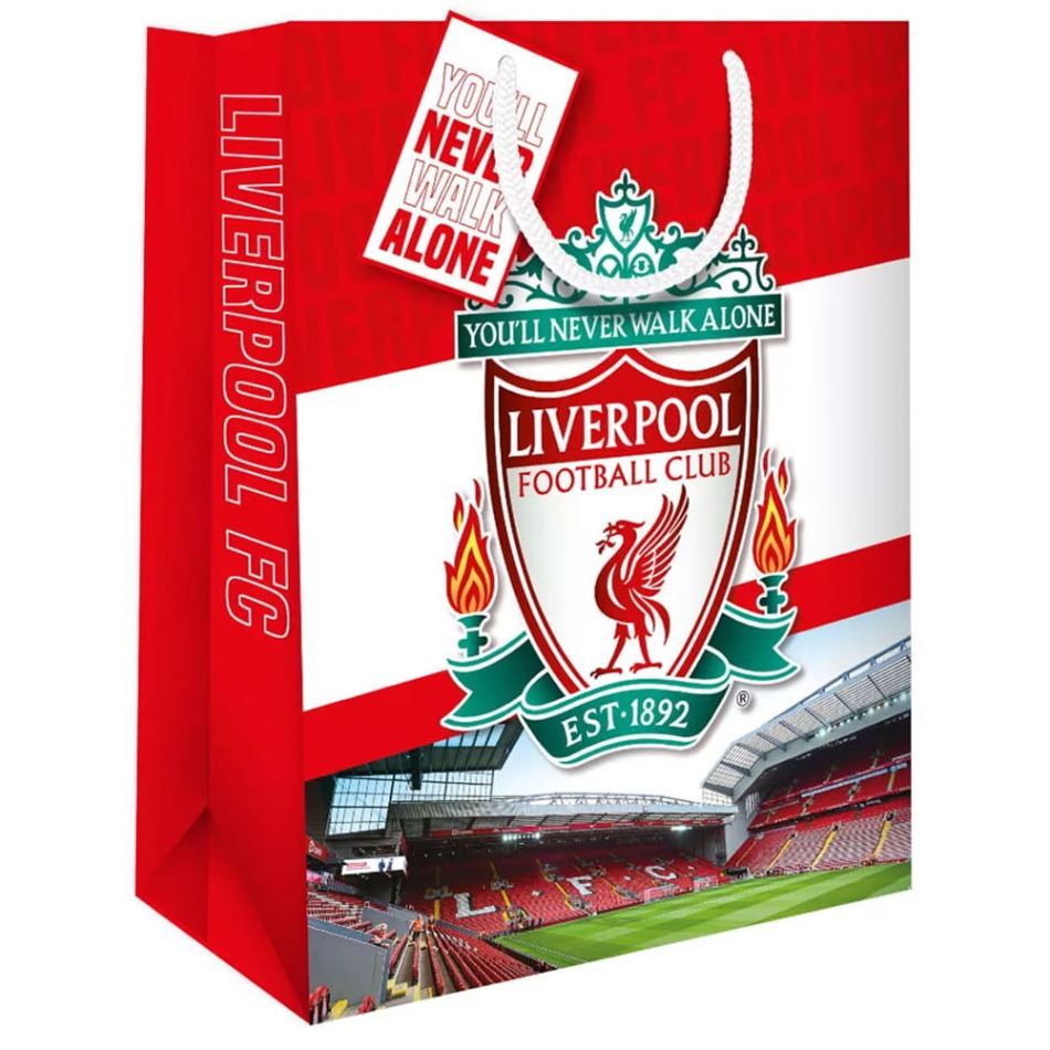 FC Liverpool dárková taška Medium Colour - FC Liverpool batohy, tašky, gymsaky