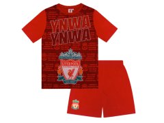 FC Liverpool dětské pyžamo Text red