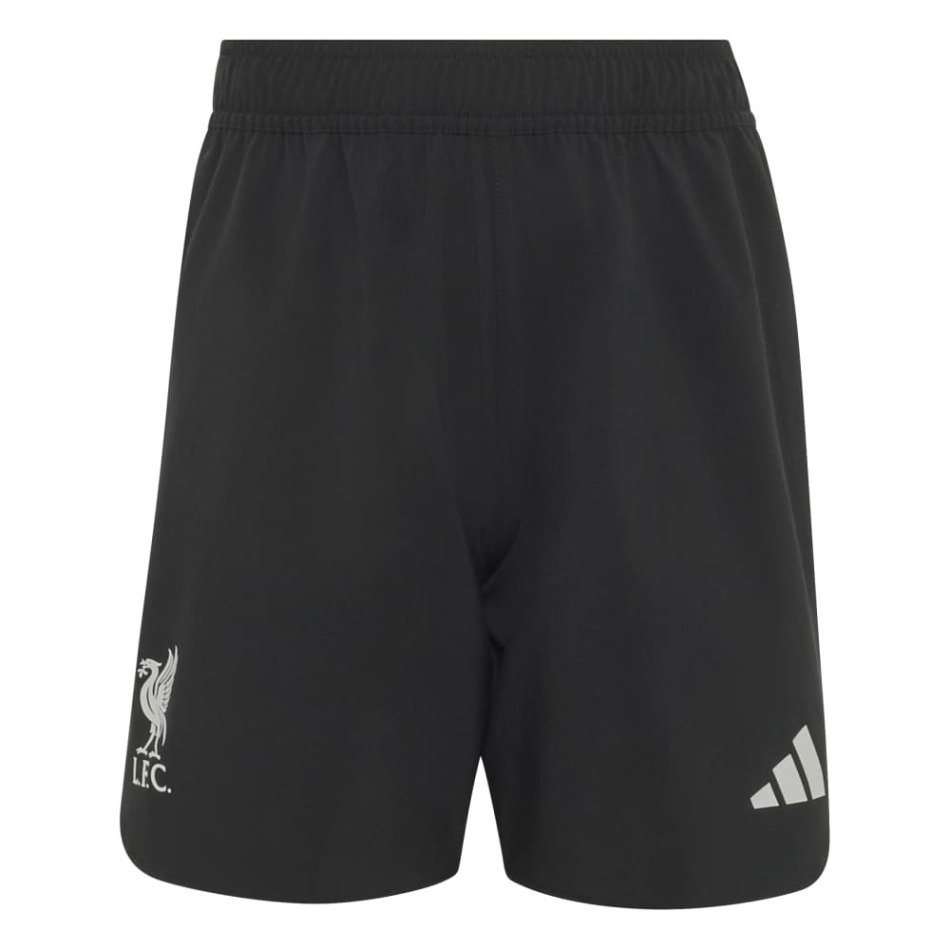 FC Liverpool dětské kraťasy Tiro Travel black - FC Liverpool dětské oblečení
