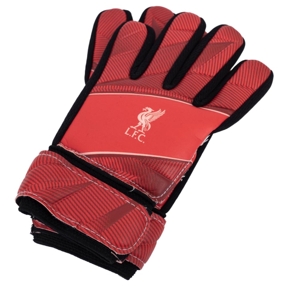 FC Liverpool dětské brankářské rukavice Fuse Goalkeeper Gloves Kids 67-73mm palm width - FC Liverpool fotbalové vybavení
