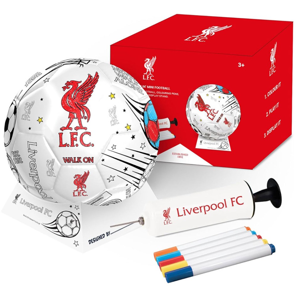 FC Liverpool fotbalový míč Colour - size 2