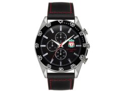Liverpool FC Mens Leather Strap Chronograph Watch