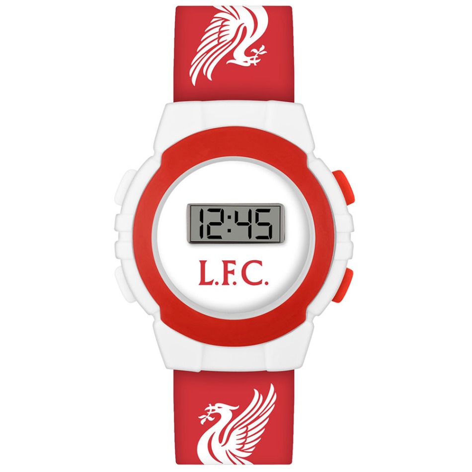 FC Liverpool nástěnné hodiny Digital Kids Watch - FC Liverpool hodiny, hodinky, budíky
