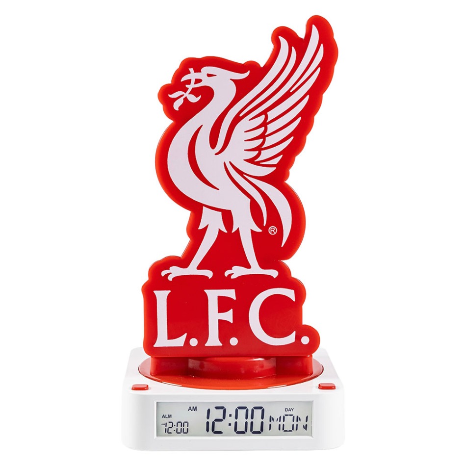 FC Liverpool budík Light Up - FC Liverpool hodiny, hodinky, budíky
