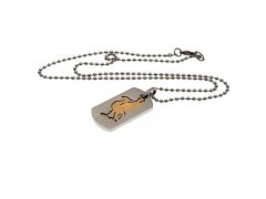 FC Liverpool řetízek na krk se psí známkou Bi Colour Cut Out Dog tag & chain