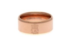 FC Liverpool prsten Rose Gold Plated Ring Medium