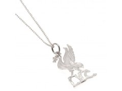 FC Liverpool řetízek na krk s přívěškem Sterling Silver Pendant & Chain LB