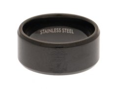 FC Liverpool prsten Black IP Ring Medium