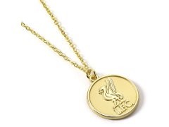 FC Liverpool přívěšek na krk Gold Finish Crest Necklace