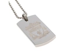 FC Liverpool řetízek na krk se psí známkou Engraved Dog Tag & Chain CR