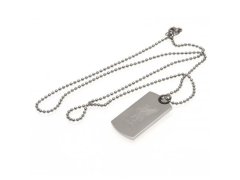FC Liverpool řetízek na krk se psí známkou Engraved Dog Tag & Chain LB