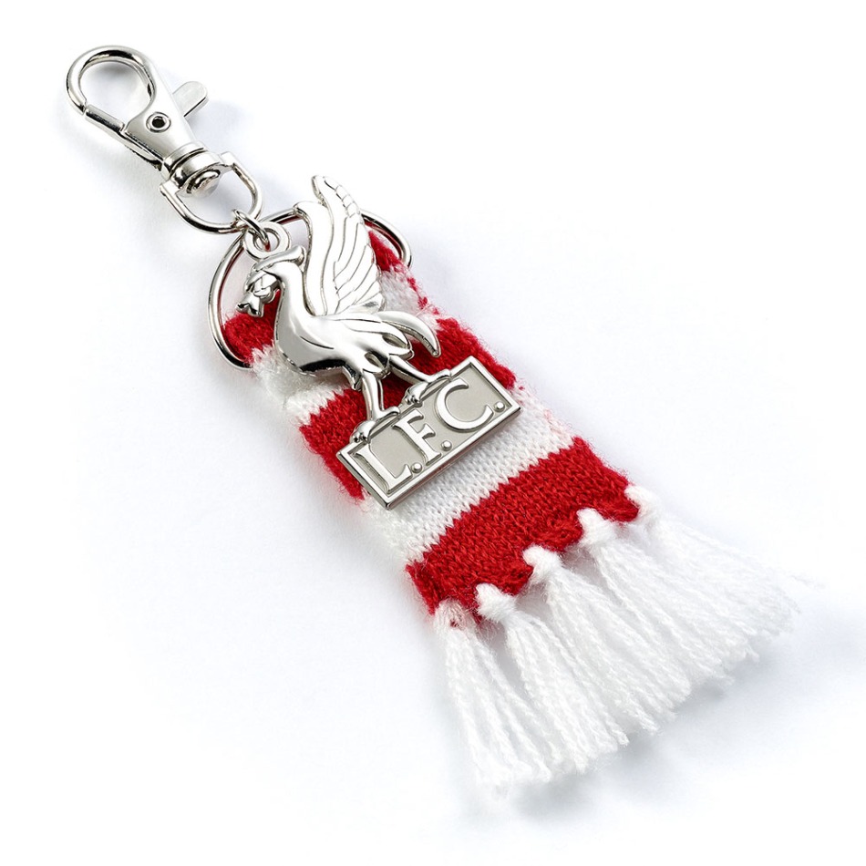 FC Liverpool přívěšek na tašku Blue Bar Scarf
