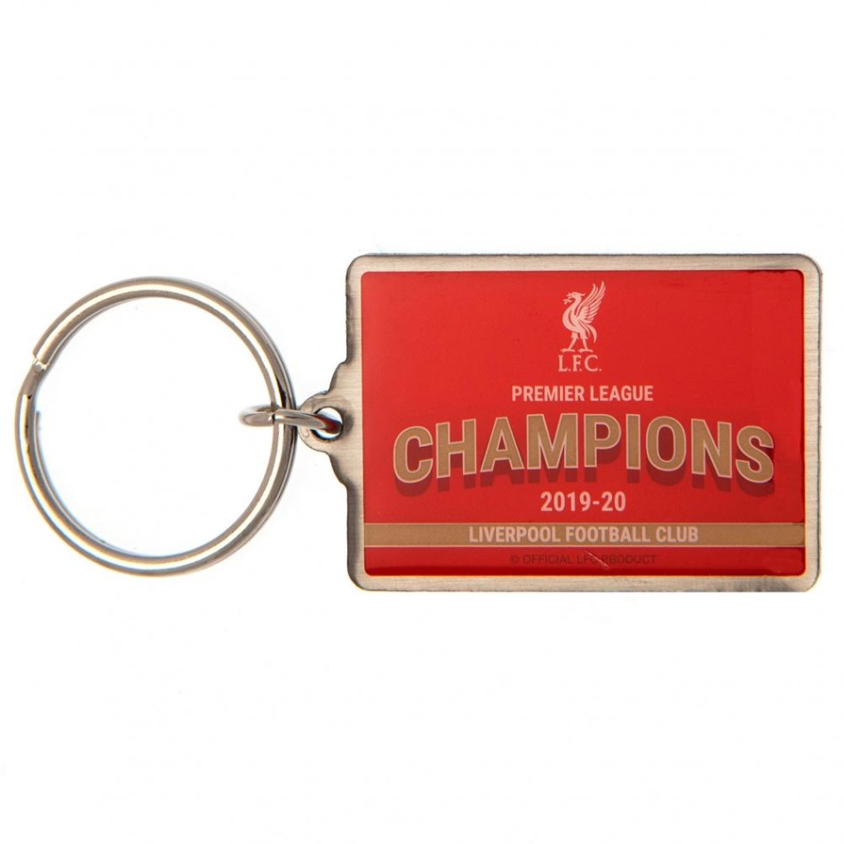 FC Liverpool přívěšek na klíče Premier League Champions Keyring - FC Liverpool klíčenky, náramky, šperky