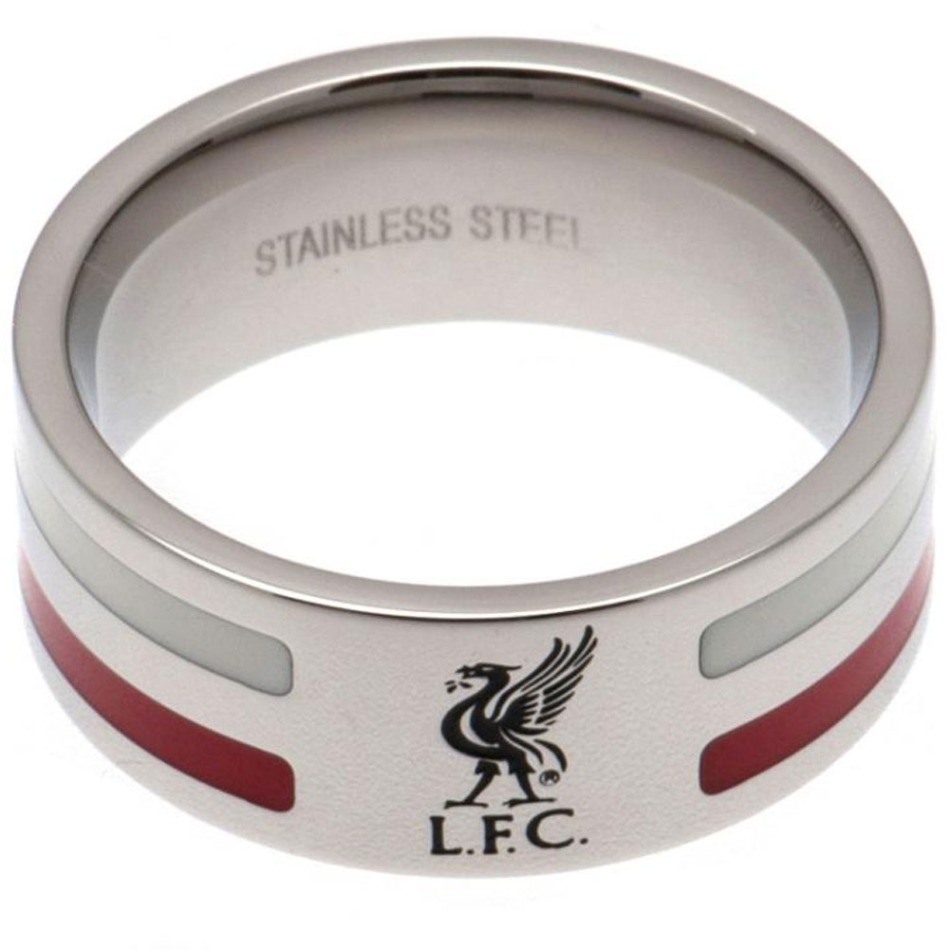 FC Liverpool prsten Colour Stripe Ring Large
