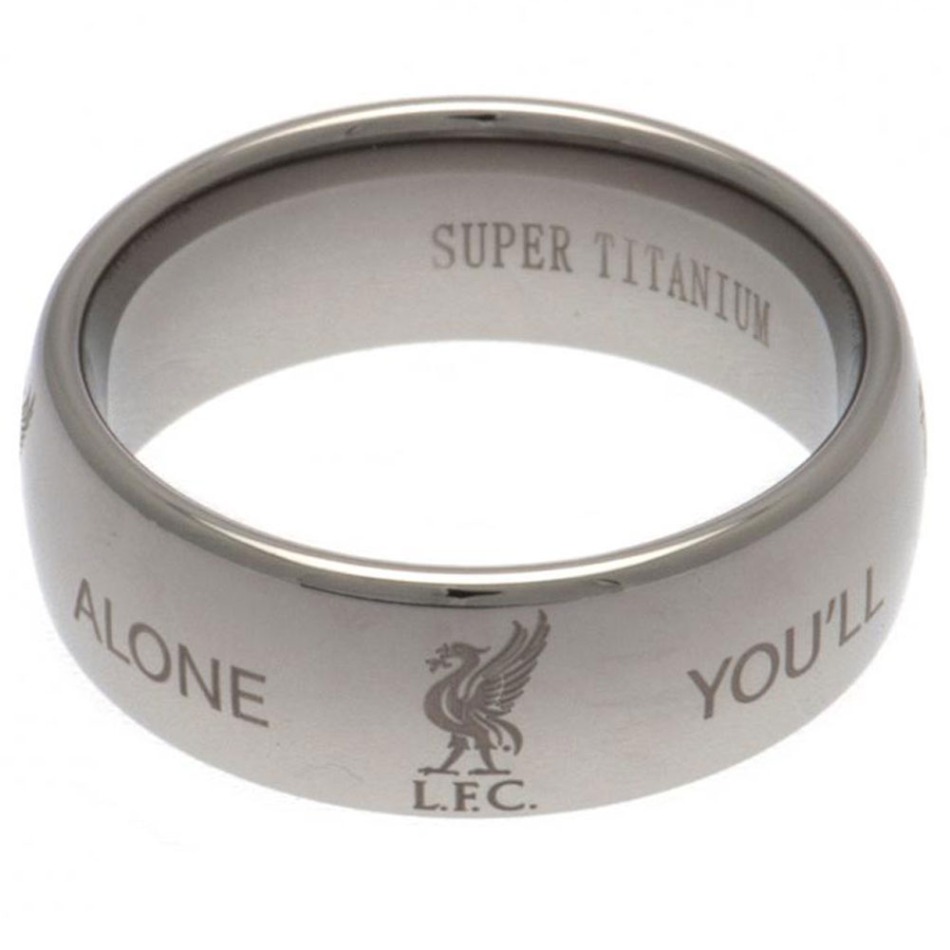 FC Liverpool prsten Super Titanium Large