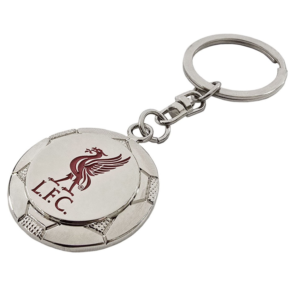 FC Liverpool klíčenka Silver Ball - FC Liverpool klíčenky, náramky, šperky