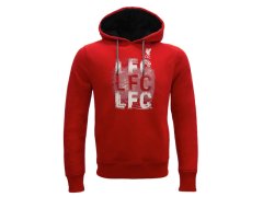 FC Liverpool pánská mikina s kapucí 3LFC red
