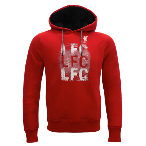 FC Liverpool pánská mikina s kapucí 3LFC red
