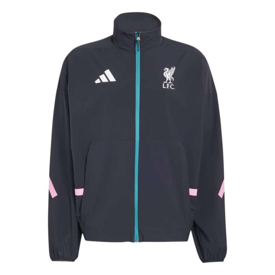 FC Liverpool pánská bunda Antherm black - FC Liverpool mikiny, bundy