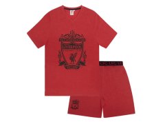 FC Liverpool pánské pyžamo Short Red Marl