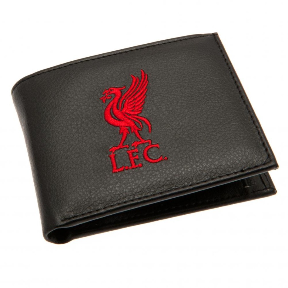 FC Liverpool peněženka z&nbsp;technické kůže Embroidered Wallet - FC Liverpool ostatní modní doplňky