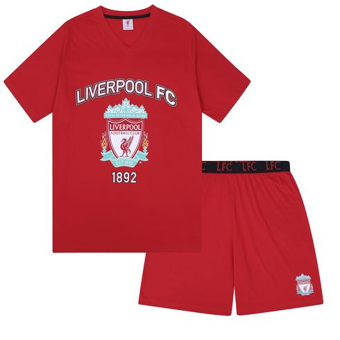 FC Liverpool pánské pyžamo SLab short red