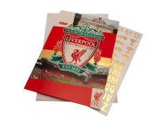 FC Liverpool narozeninové přání se samolepkami Have a Fantastic Birthday