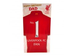 FC Liverpool narozeninové přání Birthday Card Dad