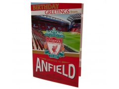 FC Liverpool narozeninové přání Pop-Up Birthday Card
