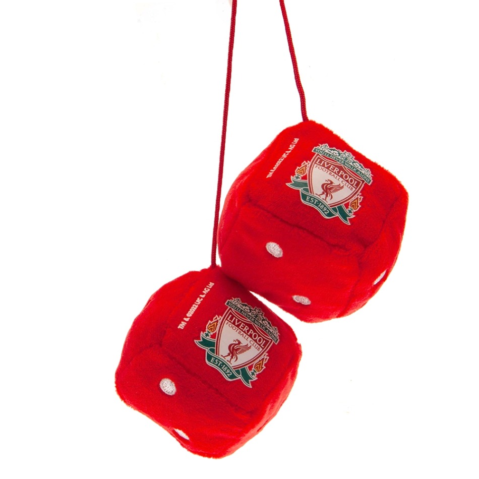FC Liverpool kostky do auta Hanging Dice - FC Liverpool ostatní suvenýry