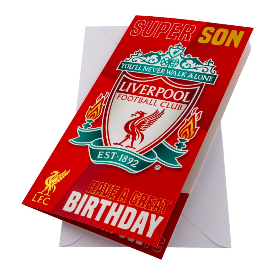 FC Liverpool narozeninové přání Hope it’s as amazing as you are! Super Son - FC Liverpool ostatní suvenýry