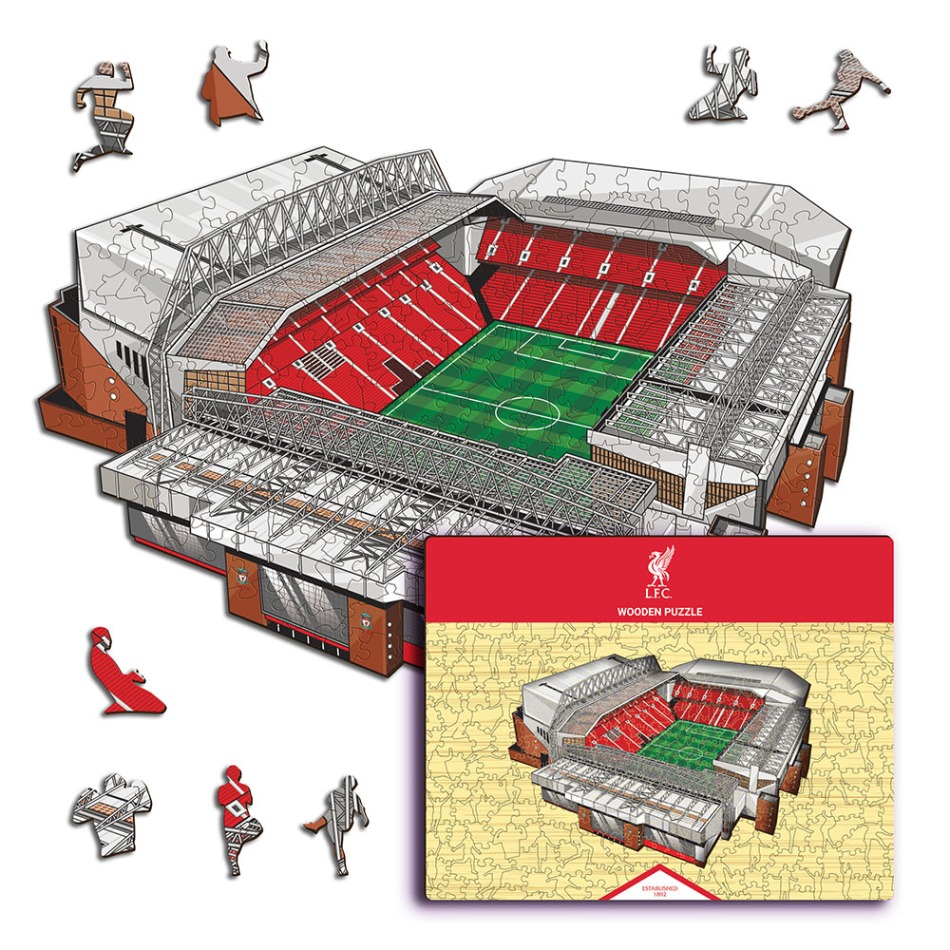 FC Liverpool dřevěné puzzle Anfield 270 pcs