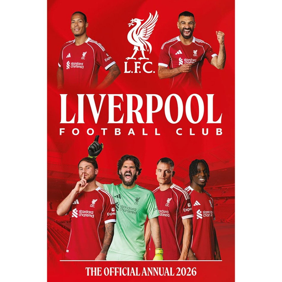 FC Liverpool kniha ročenka 2026 - FC Liverpool ostatní suvenýry