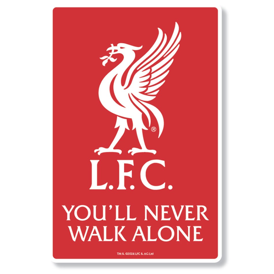 Liverpool FC Portrait LED Crest Sign - FC Liverpool ostatní suvenýry