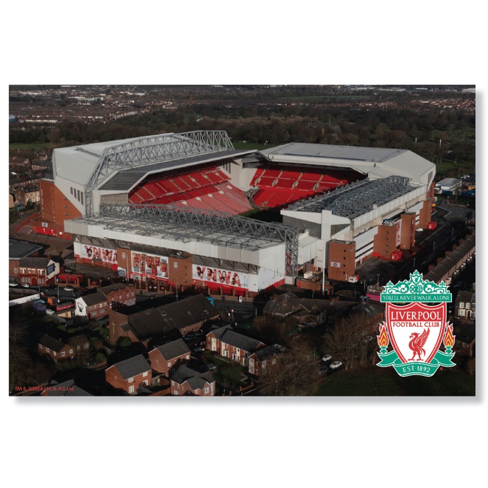 Liverpool FC Landscape LED Stadium Sign - FC Liverpool ostatní suvenýry