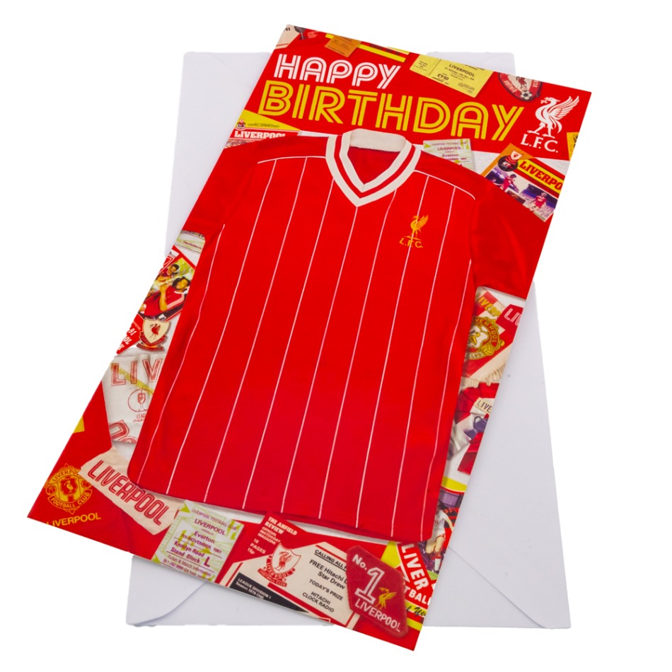 FC Liverpool narozeninové přání Hope you have a&nbsp;great day! Retro - ostatní suvenýry