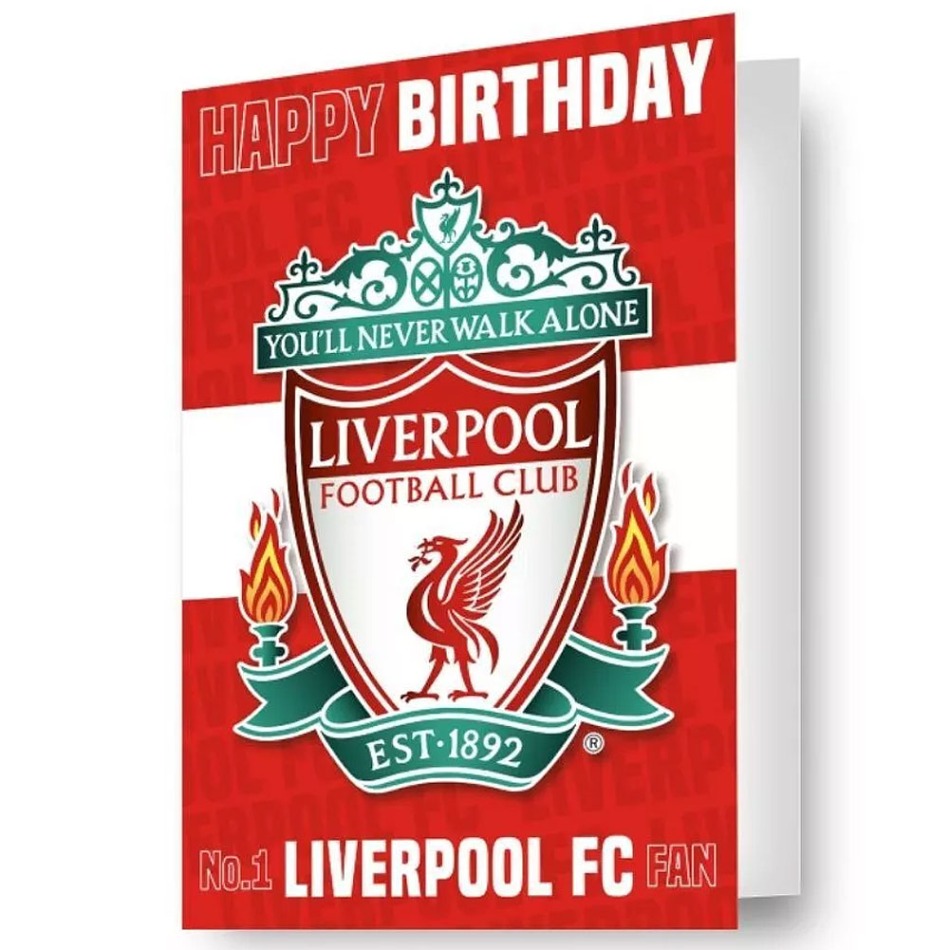 FC Liverpool narozeninové přání 3D Lenticular - ostatní suvenýry