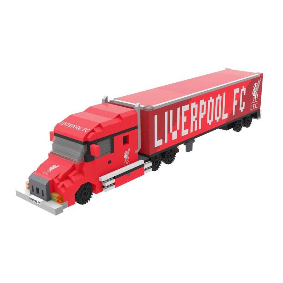 FC Liverpool stavebnice Truck 1512 pcs - FC Liverpool ostatní suvenýry