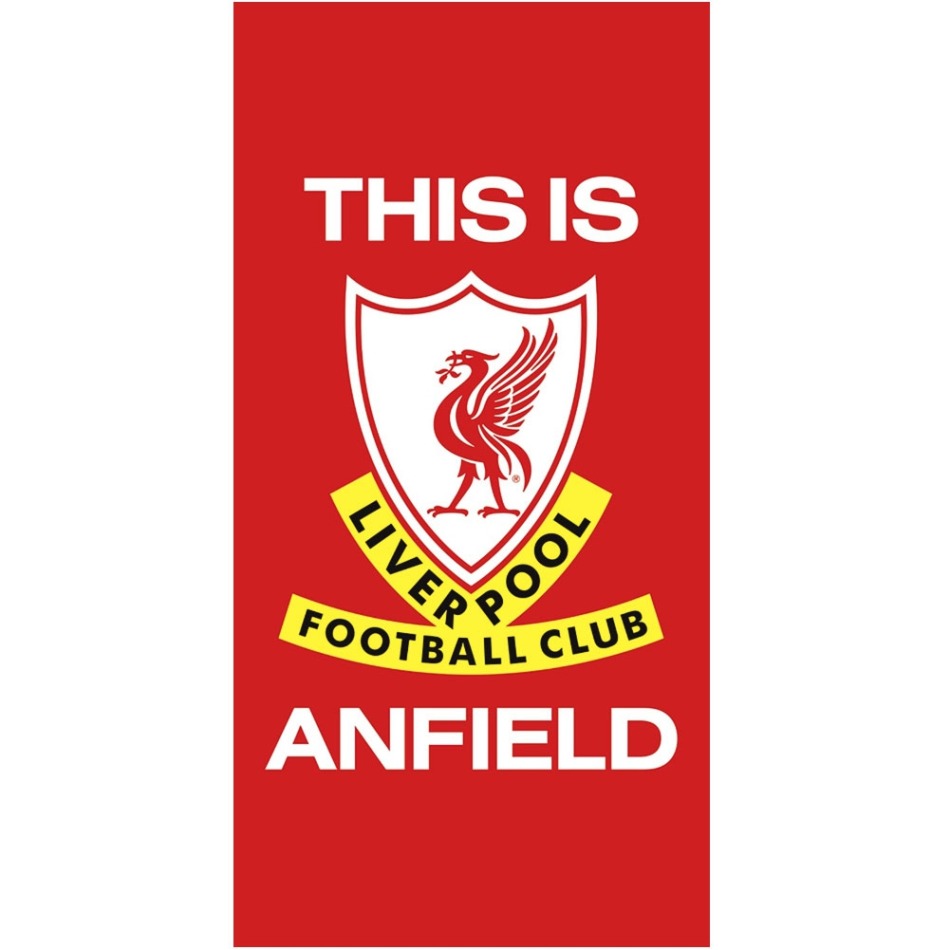 FC Liverpool osuška This Is Anfield - FC Liverpool povlečení, ručníky, deky