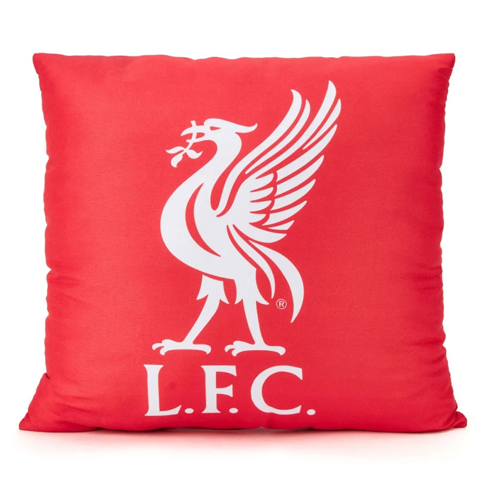 FC Liverpool polštářek Liverbird - FC Liverpool povlečení, ručníky, deky
