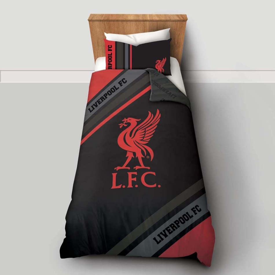 FC Liverpool povlečení na jednu postel Dark Rayz - FC Liverpool povlečení, ručníky, deky