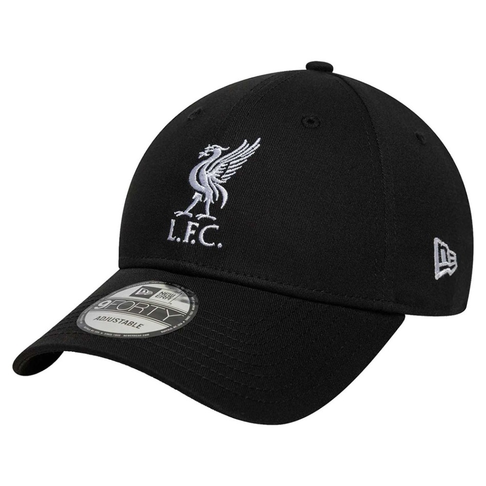FC Liverpool čepice baseballová kšiltovka 9forty black - FC Liverpool šály, čepice, rukavice